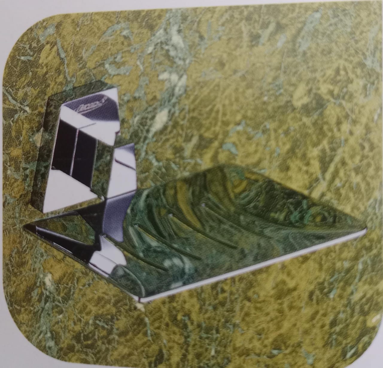 DECOR OLAY BRASS SOAP DISH OL0008